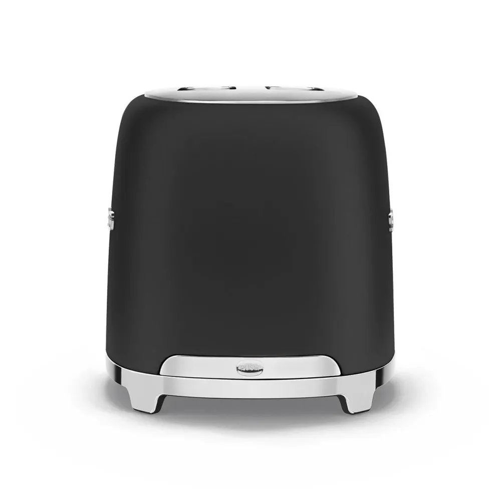 Smeg Toaster 'Matt Black' TSF01BLMEU