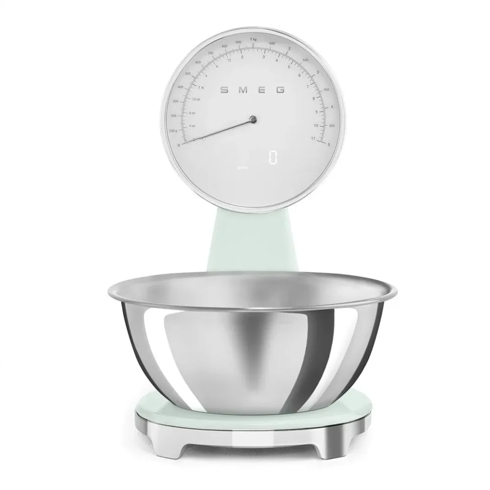 SMEG - Waage Digital 50er Jahre Wassergrün