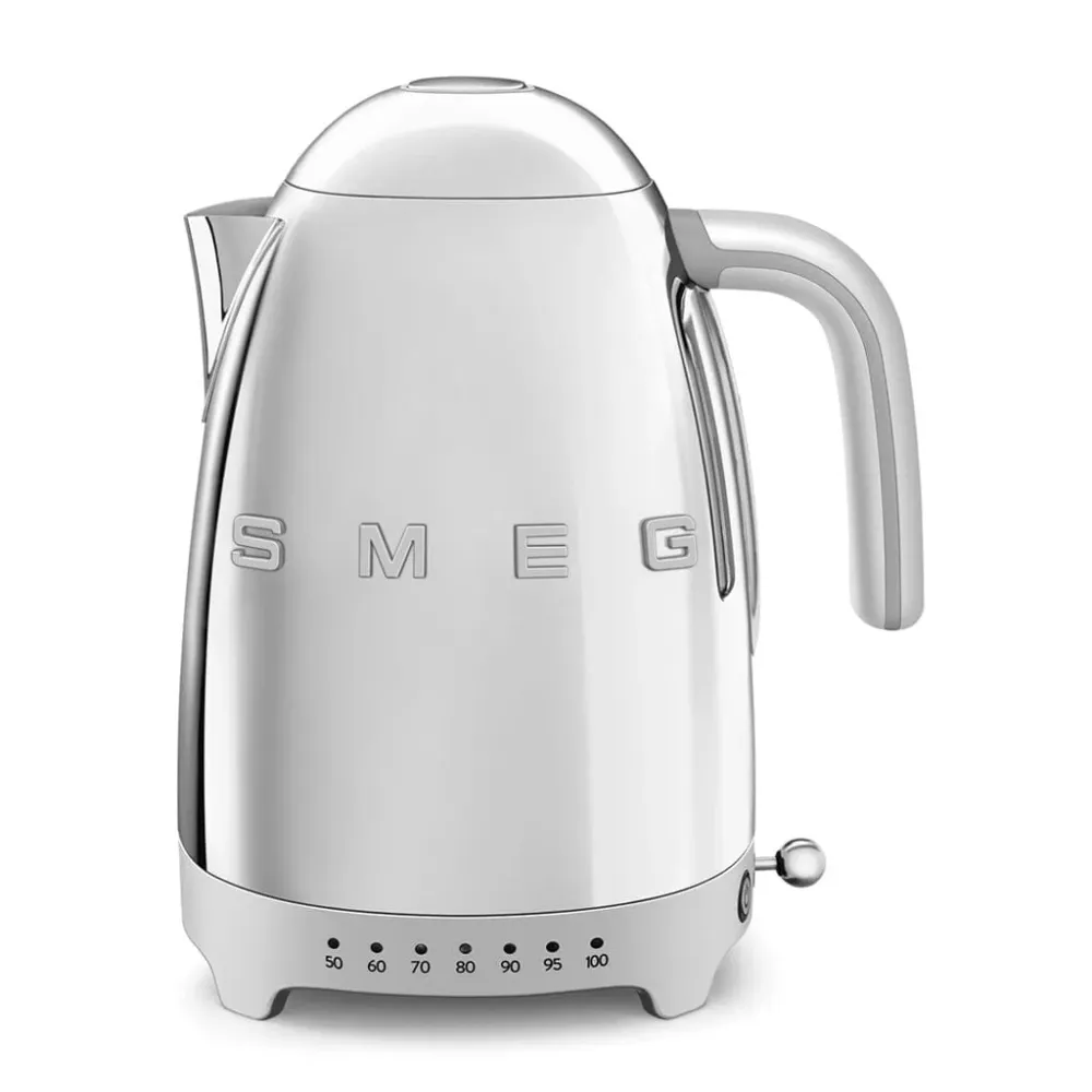 Smeg – Wasserkocher | Chrom-Edelstahl | 1950er Jahre | Wasserkocher mit variabler Geschwindigkeit