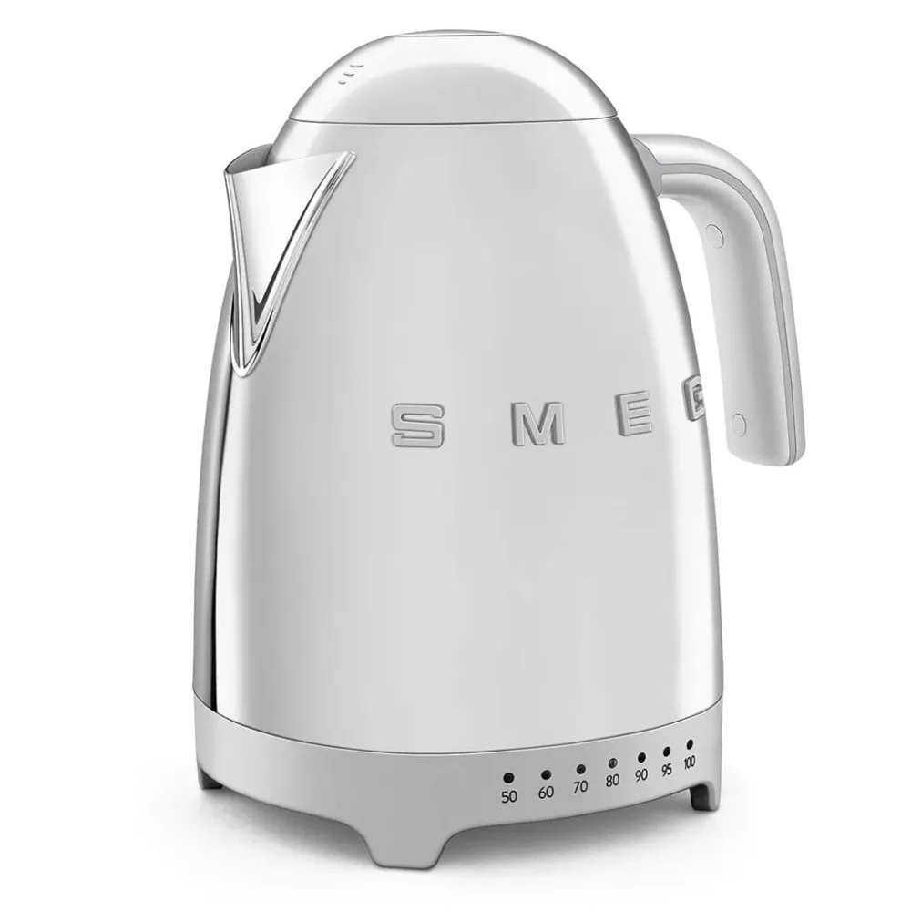 Smeg – Wasserkocher | Chrom-Edelstahl | 1950er Jahre | Wasserkocher mit variabler Geschwindigkeit