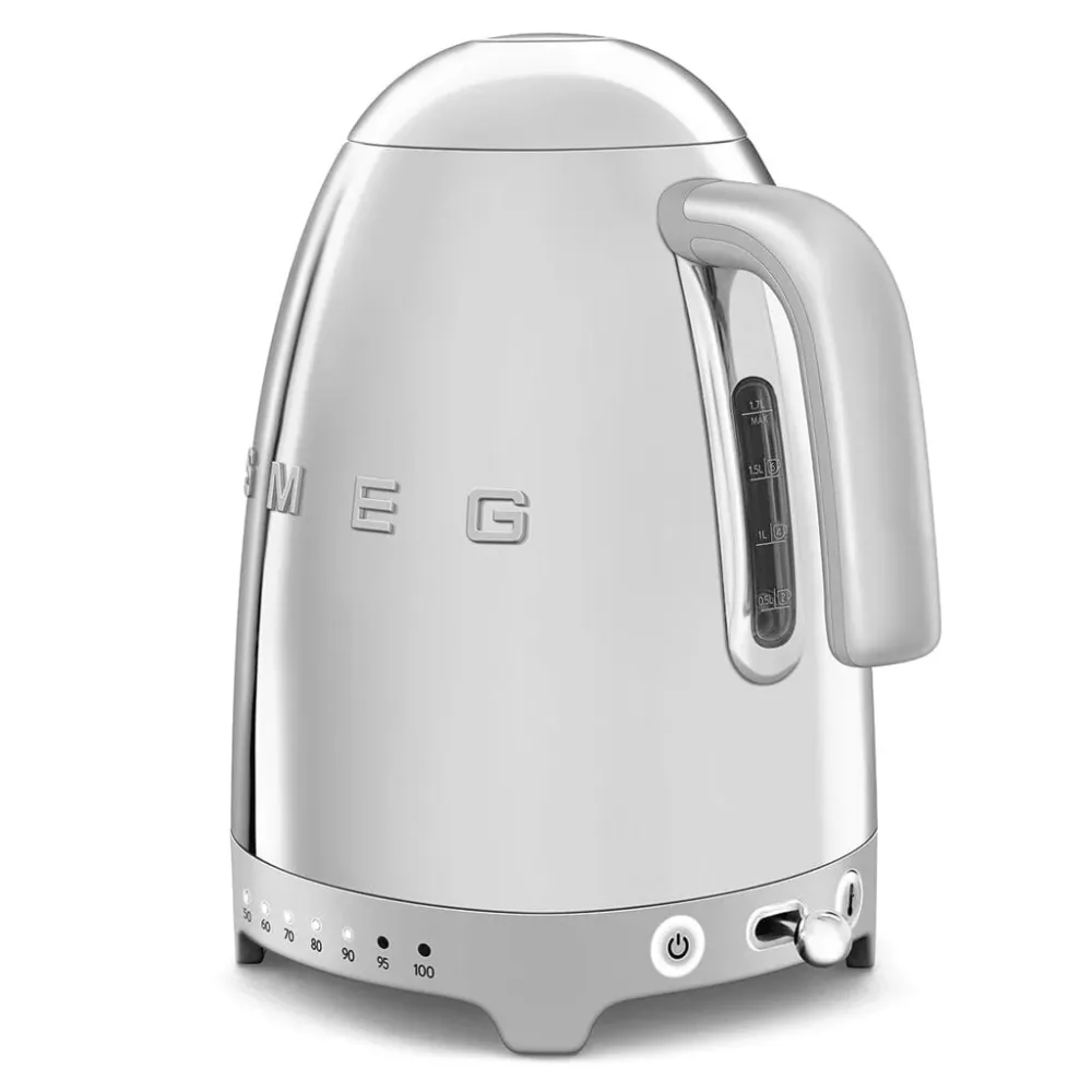 Smeg – Wasserkocher | Chrom-Edelstahl | 1950er Jahre | Wasserkocher mit variabler Geschwindigkeit