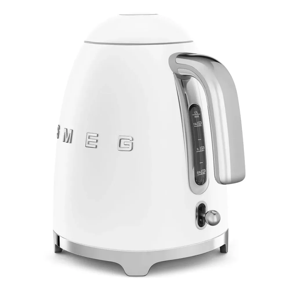 Smeg Wasserkocher | Mattweiß | 1950er Jahre | Standard-Wasserkocher