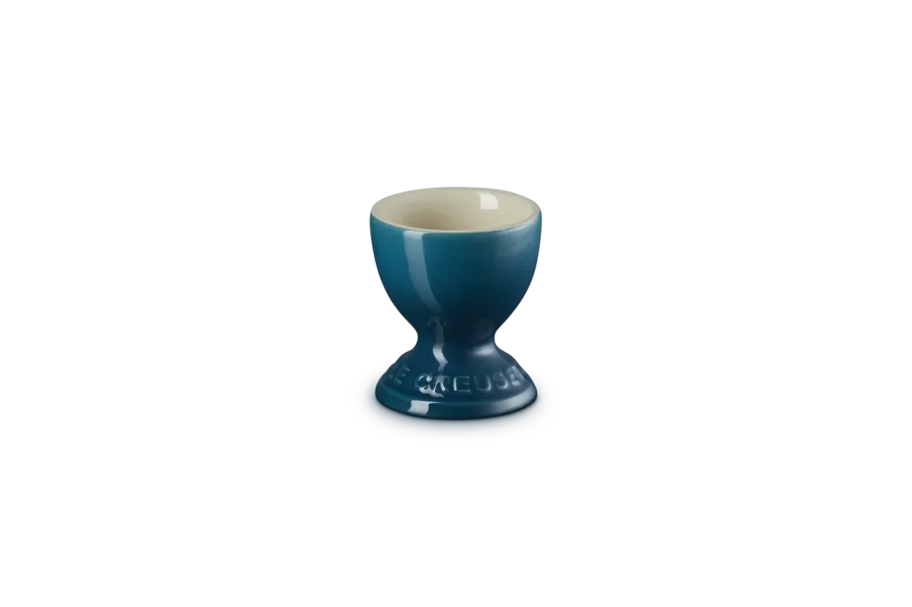 Le Creuset Eierbecher „Tiefes Türkis“