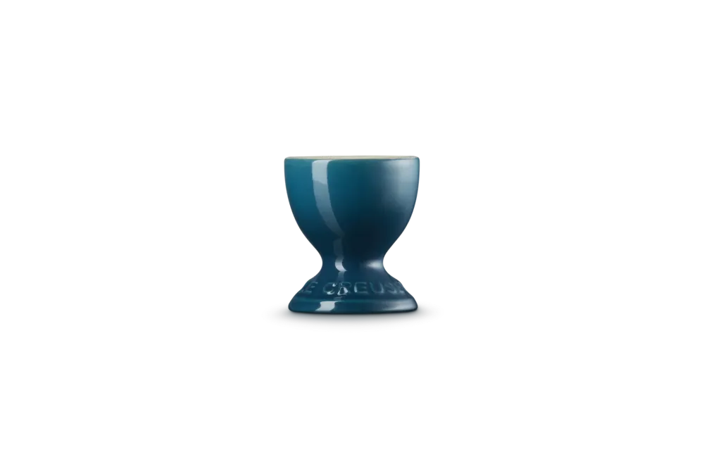 Le Creuset Eierbecher „Tiefes Türkis“