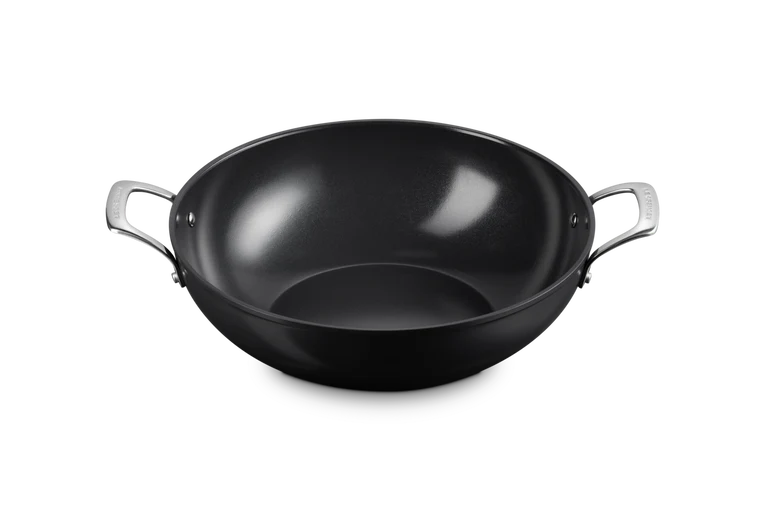 Le Creuset Wok mit 2 Griffen Essential Ø32cm / 6L 'Keramik Antihaftbeschichtung'