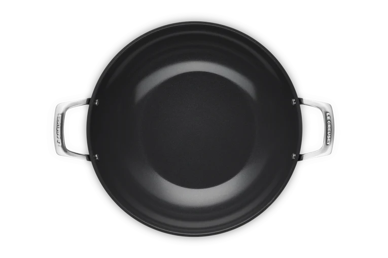 Le Creuset Wok mit 2 Griffen Essential Ø32cm / 6L 'Keramik Antihaftbeschichtung'