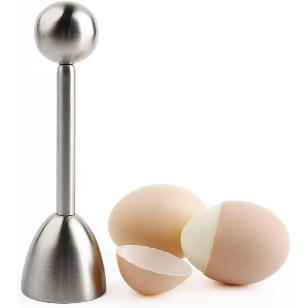 Edelstahl Eieröffner Cutter für harte und weiche Eier