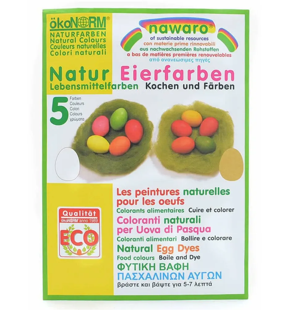 Eier-Färbefarben (5 Naturfarben)