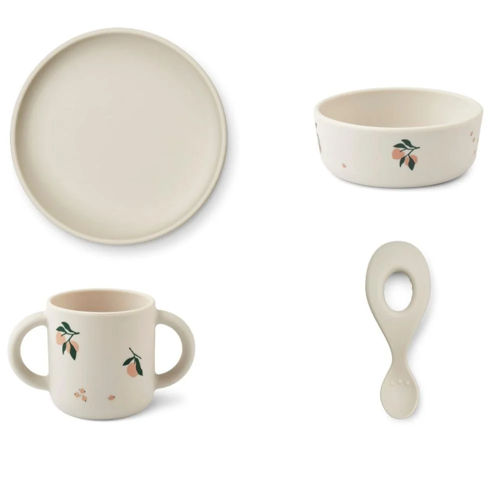 Geschirrset "Vivi Peach/sea shell mix"