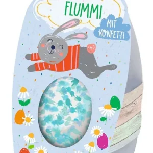 Glitzernder Eier-Flummi