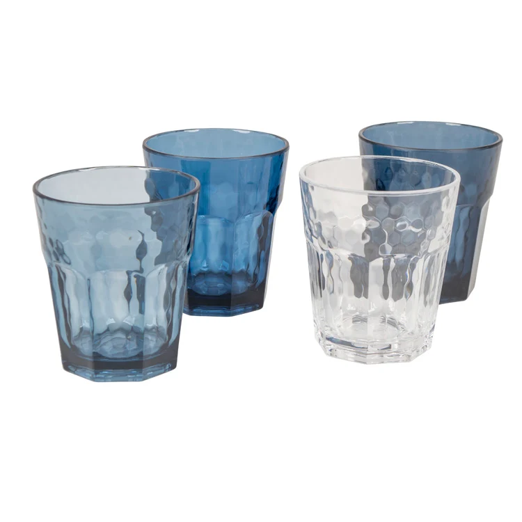Limonadenglas Mix & Match 4er-Set 200ML Blau