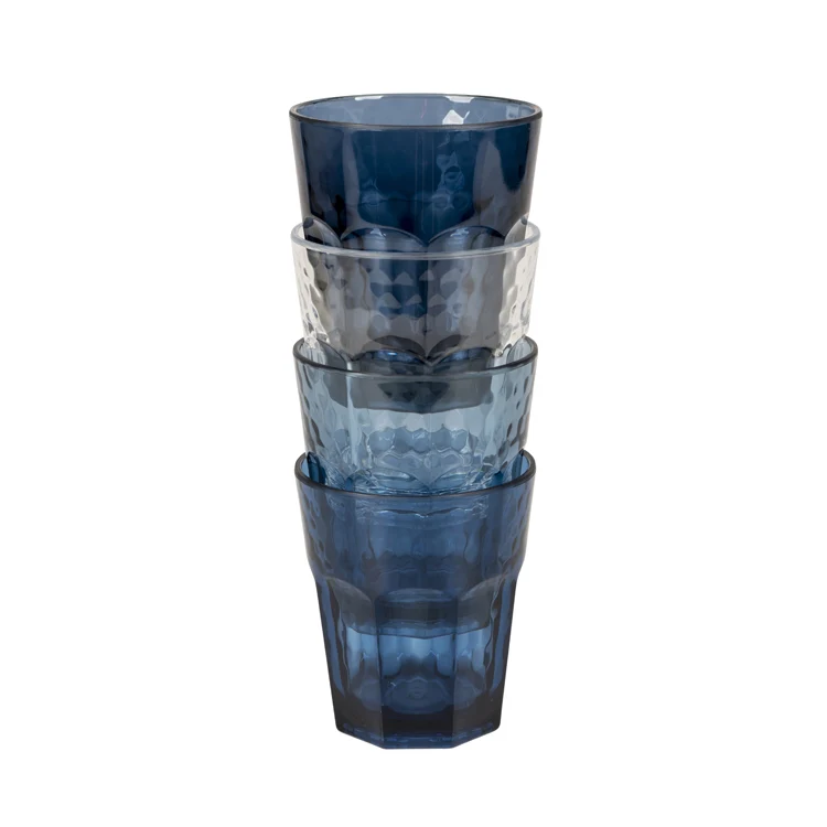 Limonadenglas Mix & Match 4er-Set 200ML Blau