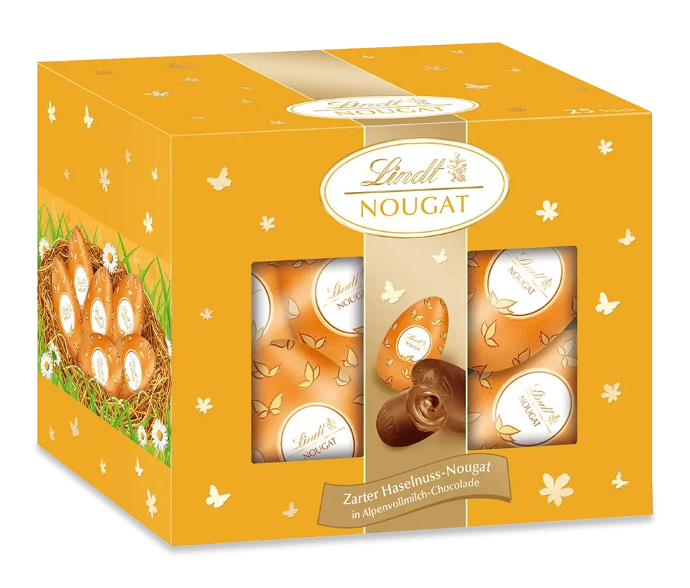Lindt Schokolade Nougat Eier | 450 g