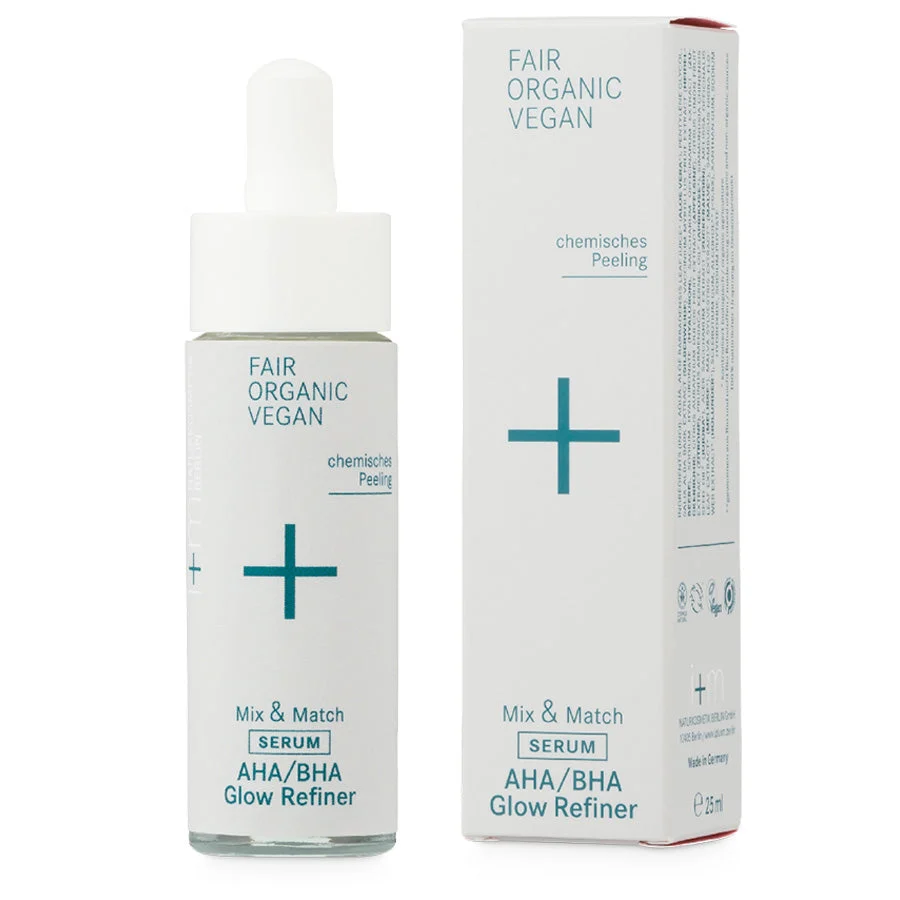 i+m Mix & Match AHA/BHA Glow Refiner Chemisches Peeling-Serum Bio 25ml