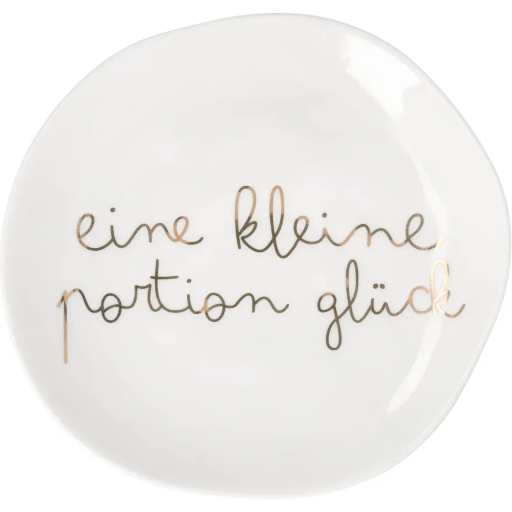 Mix & Match Teller „Eine kleine Portion Glück“