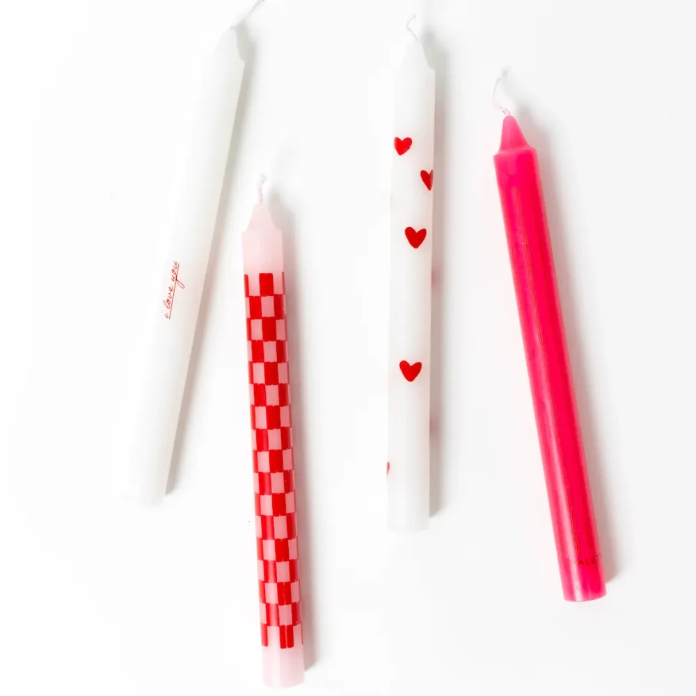 Palette Amsterdam | Designkerzen im 4er Set - Perfect Match
