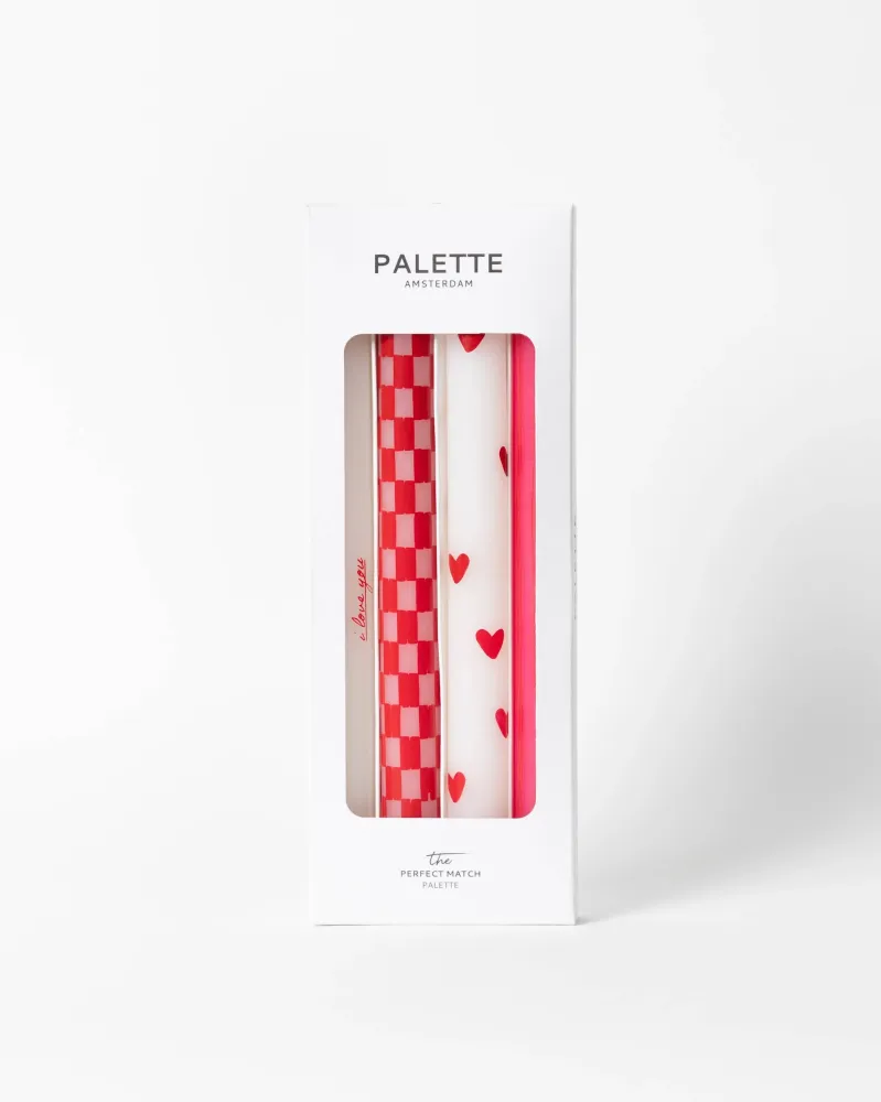 Palette Amsterdam | Designkerzen im 4er Set - Perfect Match