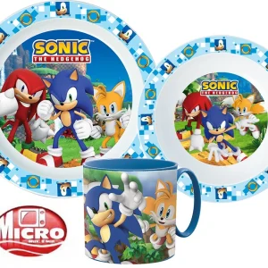 Sonic Hedgehog Geschirrset Frühstück Kleinkind Besteckset Kindergarten