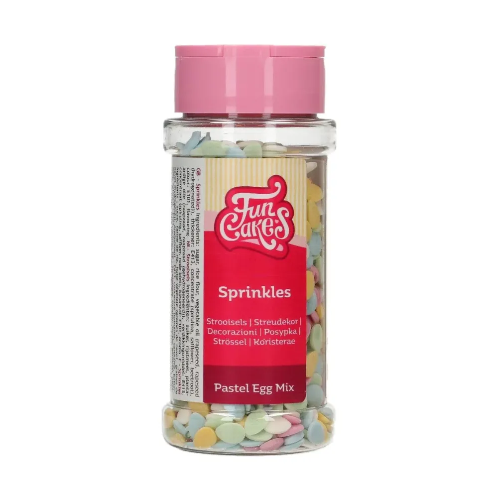 Streusel Ostern Pastell Eier Mix