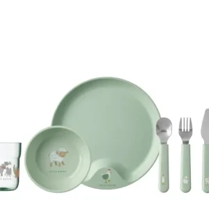 <tc>Mepal</tc> Kindergeschirr-Set Mio Little Farm 6-teilig