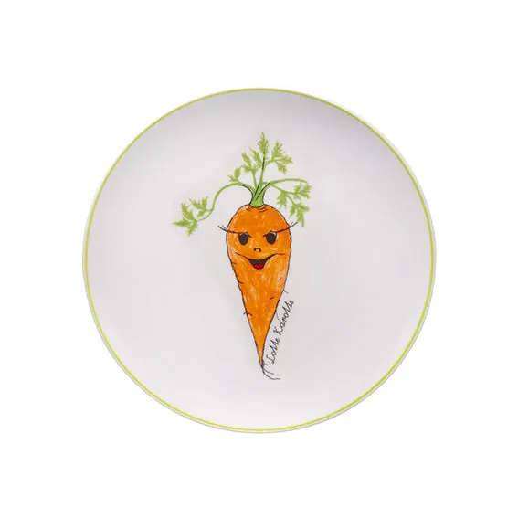Teller flach coup 21 cm | Kindergeschirr | Lotte-Gesunde Freunde