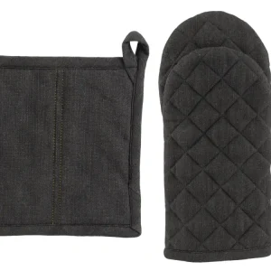 Cosy & Trendy Ofenhandschuh & Topflappen Set D'nim 2-teilig