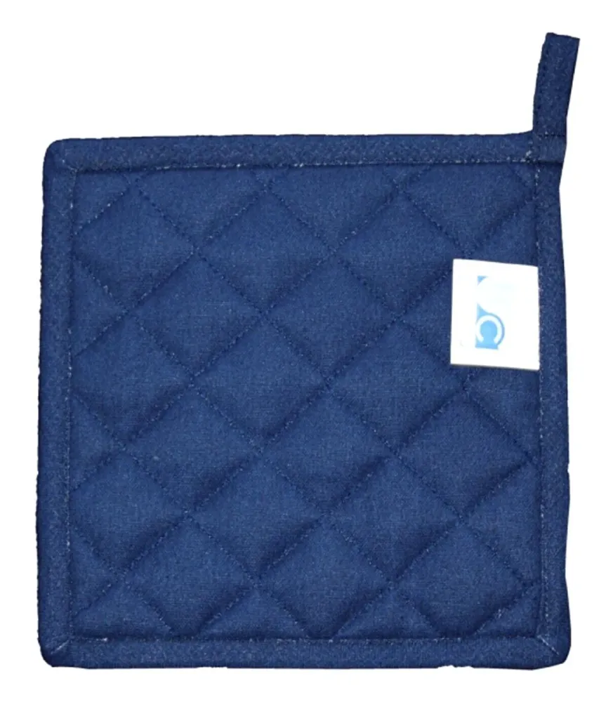 Maritim- 2er Set Topflappen - gute Wärmeisolierung- Anker, Steuerrad, Baumwolle