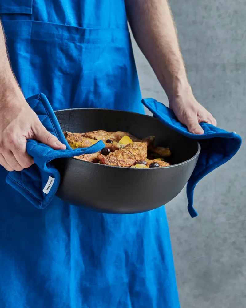 Nicolas Vahé Topflappen 2 Stk. Blau