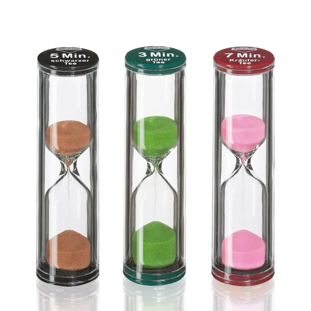 3er-Set Timer für Tee Kuchenprofi