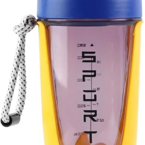 600ml Protein Shaker mit Kugel und Skala, Auslaufsicher