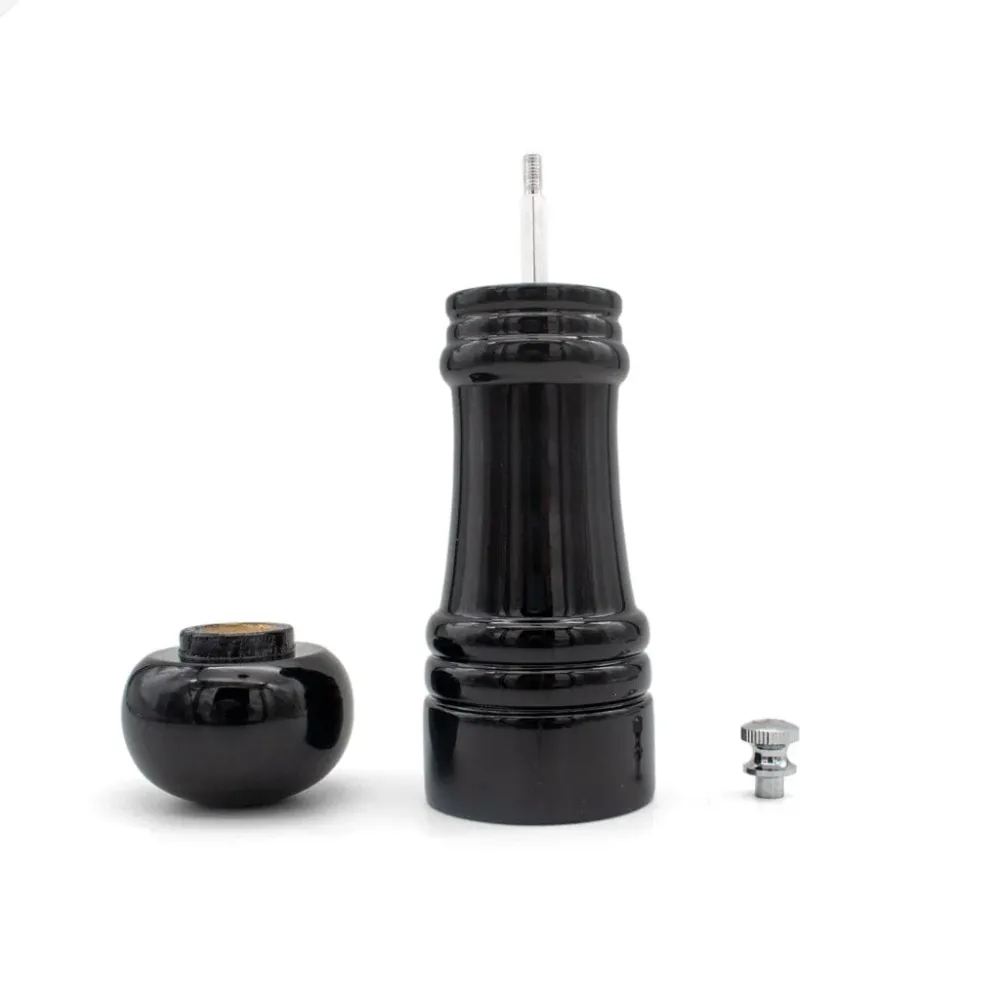 Amefa - Klassisches Salz- und Pfeffermühlen-Set 15 cm - Schwarz