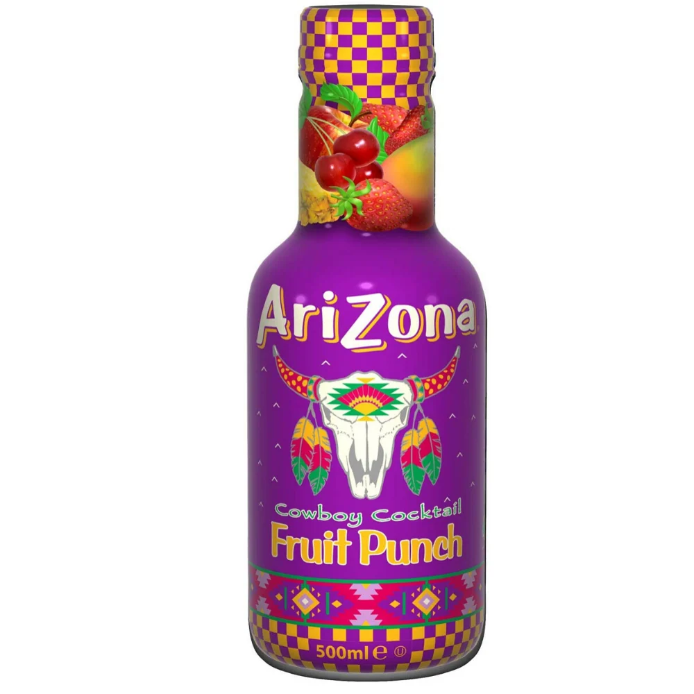 Arizona Cowboy Cocktail Fruit Punch, Fruchtmix-Getränk 500ml