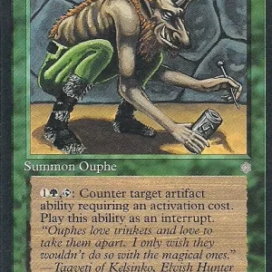 BROWN OUPHE, Magic - Gathering-, Ausgabe / Set / Serie Eiszeit (Ice Age) 1995