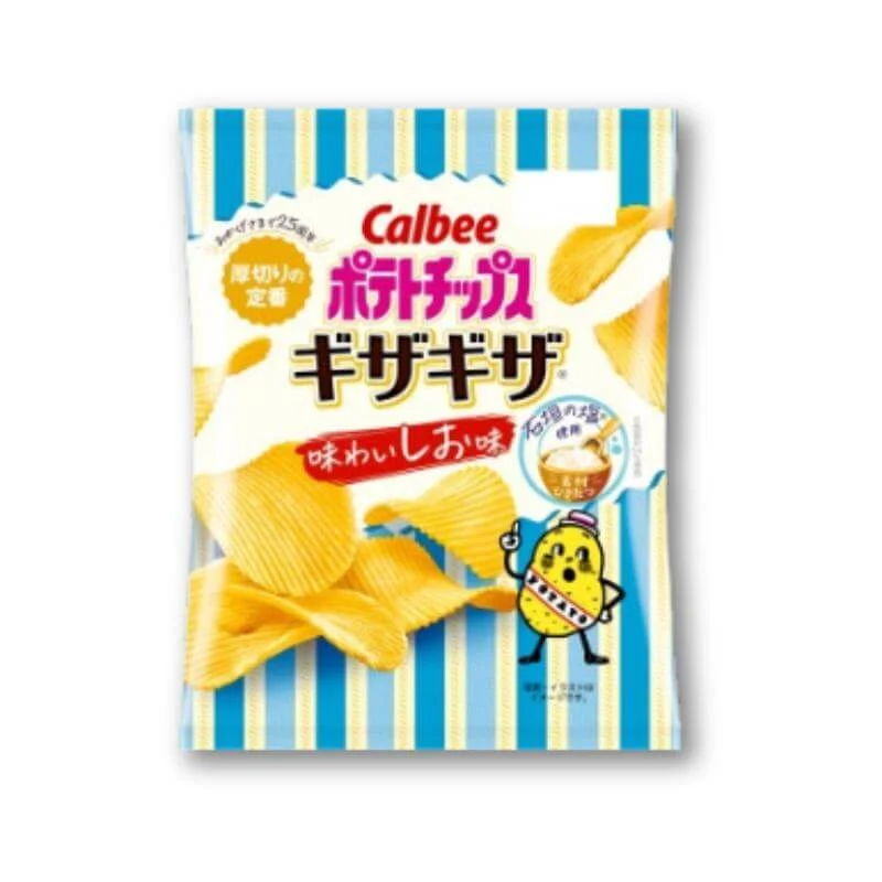 Calbee Kartoffelchips Gizagiza - Reichhaltiges Salz