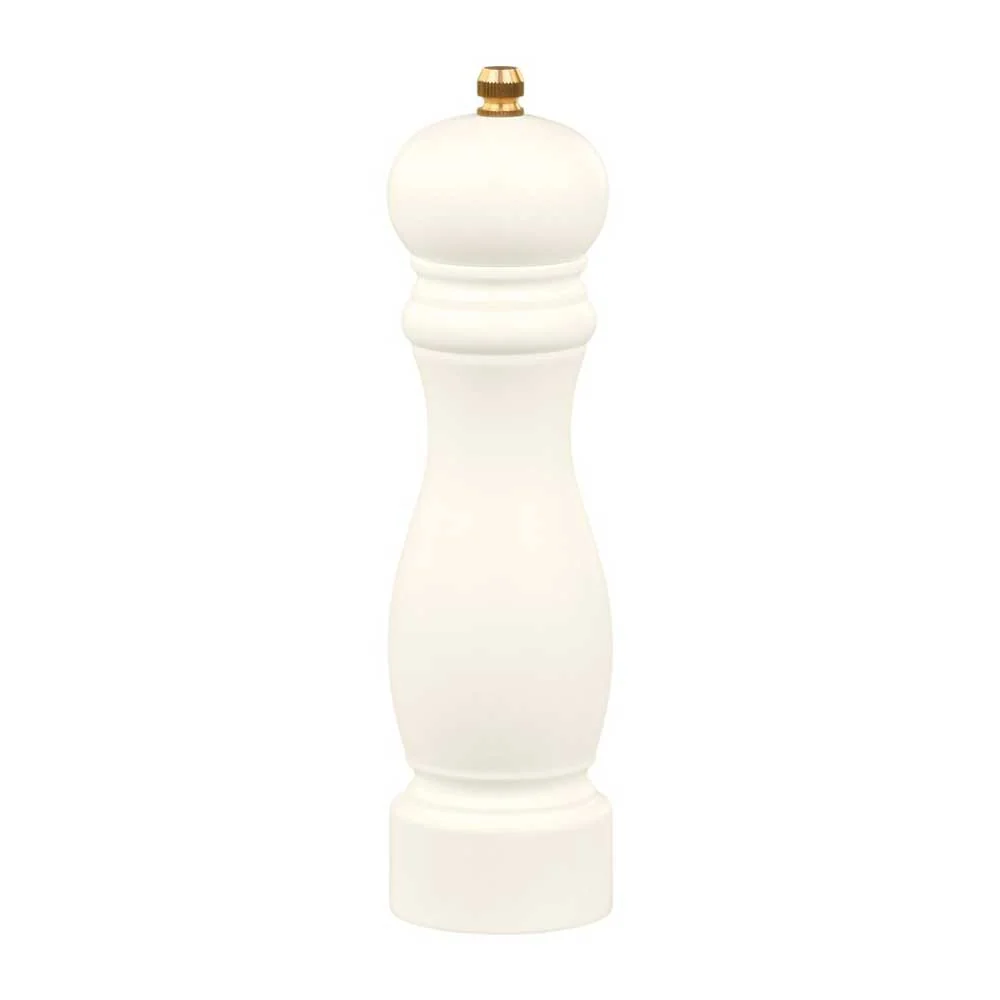 Chic Antique - Salz/Pfeffermühle mit Goldknopf creme