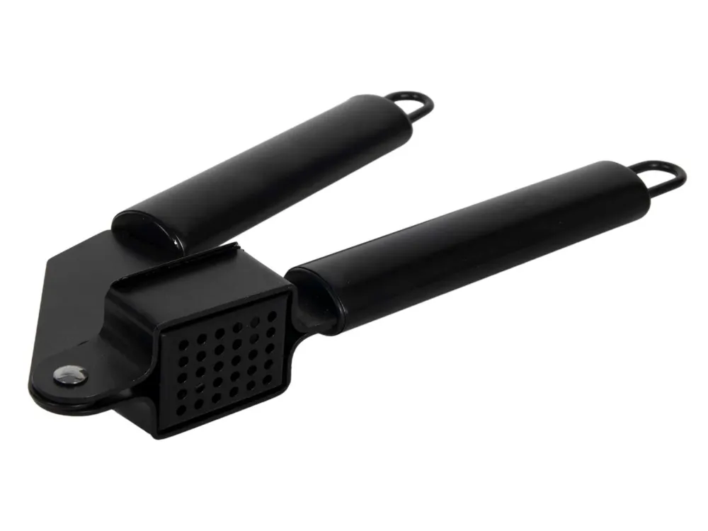 Cookinglife Knoblauchpresse Schwarz 19 cm