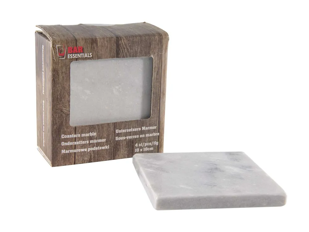 Cookinglife Untersetzer Bar Essentials Marmor 4 Stück