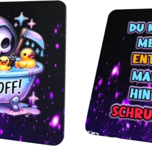 Duck Off - Du kannst meinem Entchen mal ... - Untersetzer Set