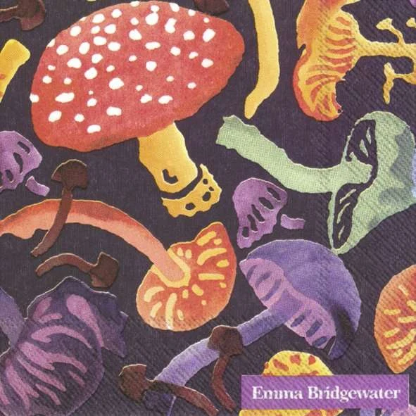 Emma Bridgewater, Pilze Cocktail Servietten