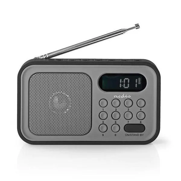 FM-Radio | Tragbare Ausführung | FM | Batteriebetrieben / Netzstromversorgung | Digital | 2.1 W | Monitorgrösse: 1.2 " | S...