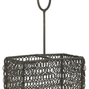 Halter für Salz/Pfefferstreuer, schwarz