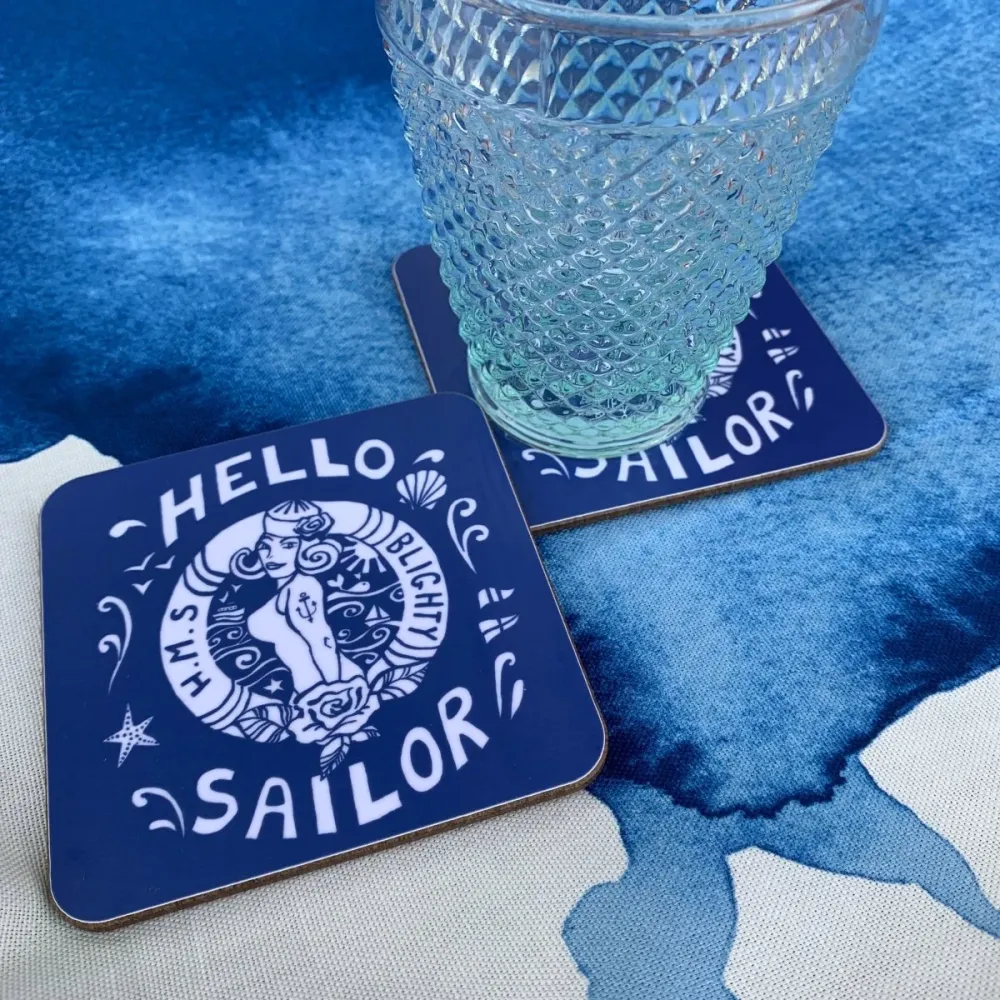 Hello Sailor Untersetzer