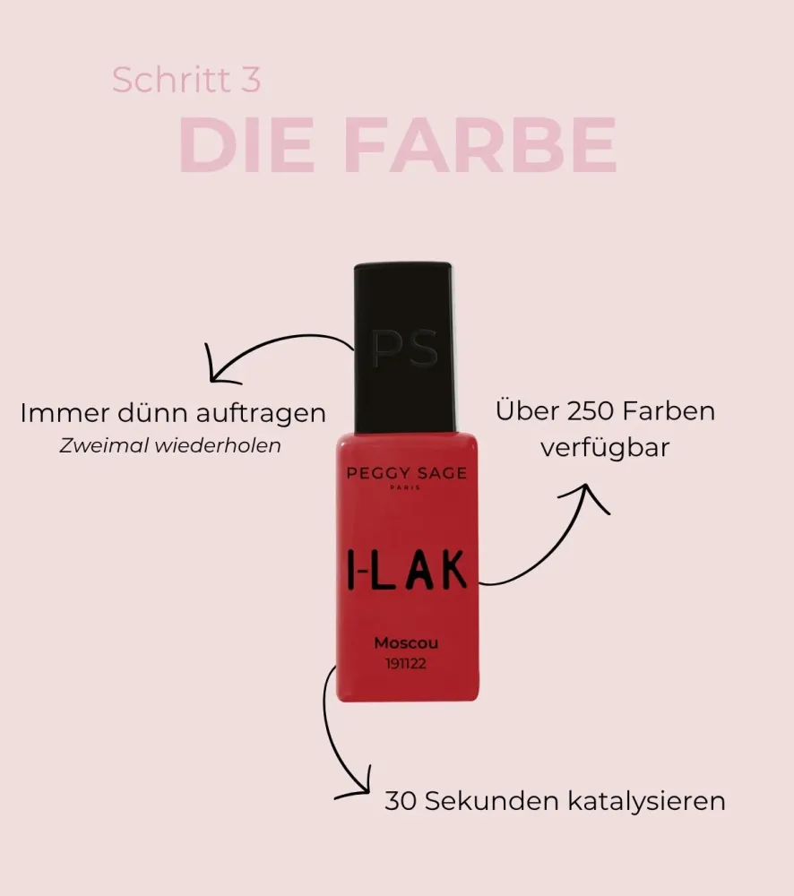 I-LAK - Ohne TPO Semi-permanenter I-LAK-Nagellack 11 ml - mojito cocktail