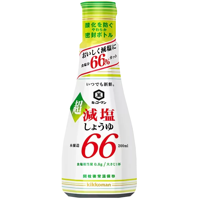 Kikkoman – Sojasauce mit 66 % weniger Salz 200 ml