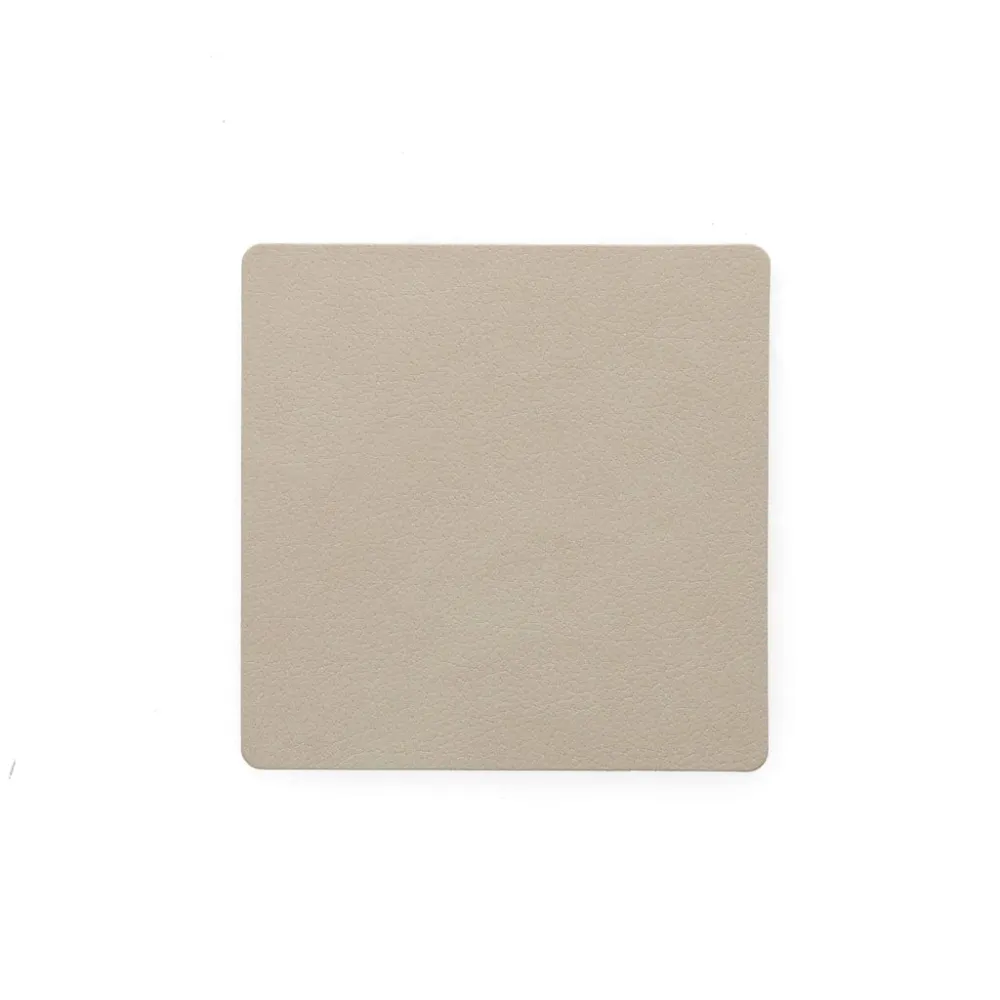 Lind DNA - Quadratischer Untersetzer Nupo Oyster White