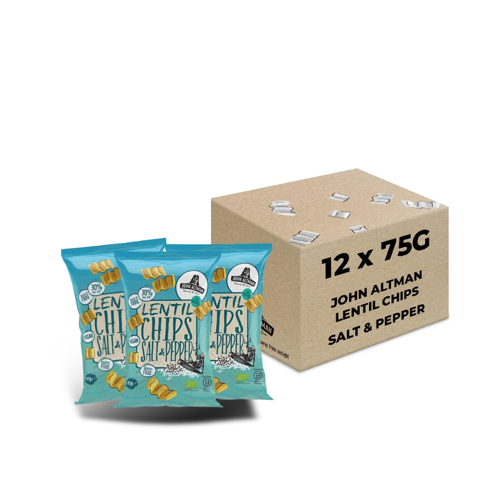 Linsenchips Bio Salz & Pfeffer 75g