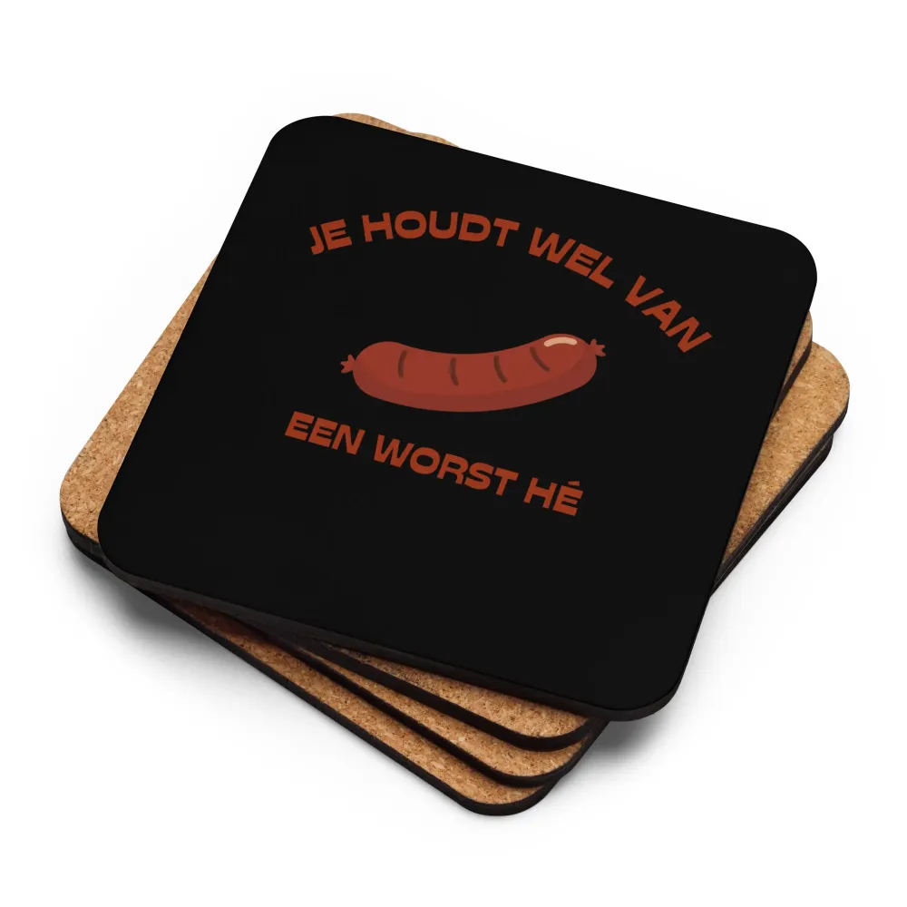 Du magst doch Wurst, oder? Untersetzer