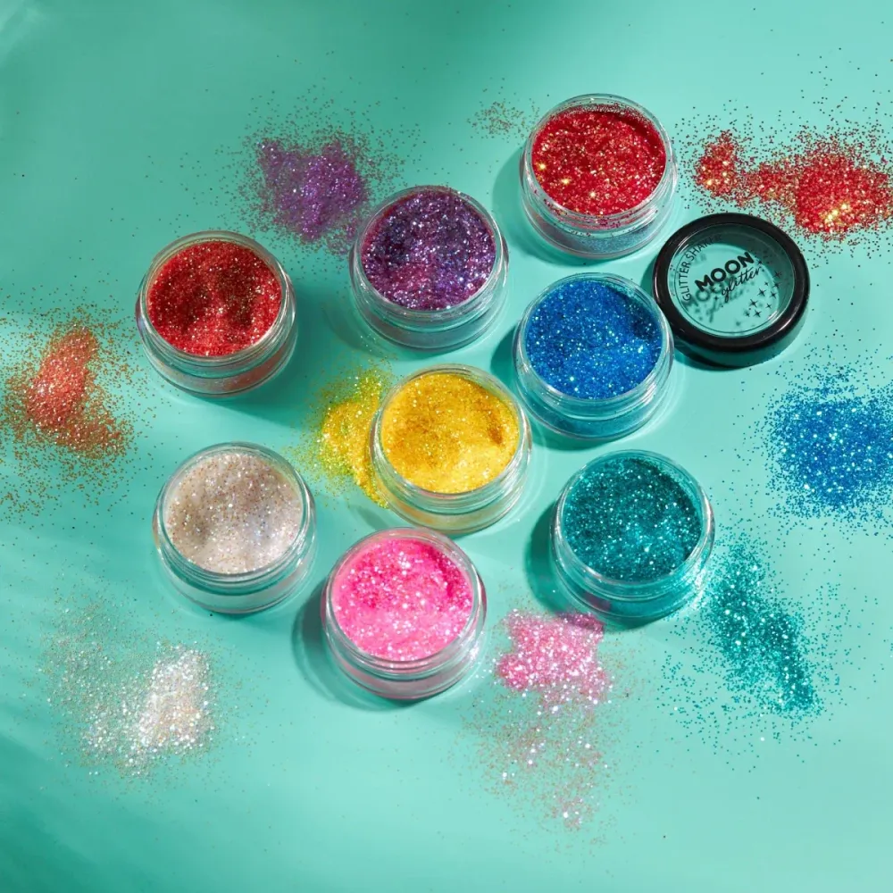 Moon Glitter Schillernde Glitter Shaker Rosa 5g