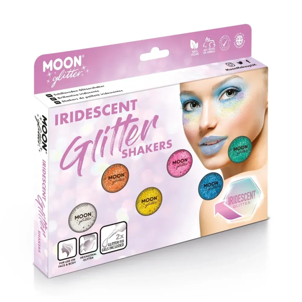 Moon Glitter Schillernde Glitter Shaker Rosa 5g