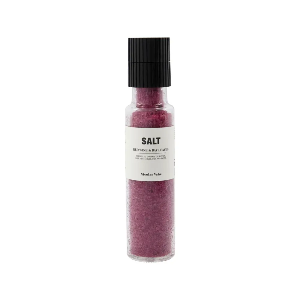 Nicolas Vahé Salz "Salt, Red Wine & Bay Leaves", 340 g
